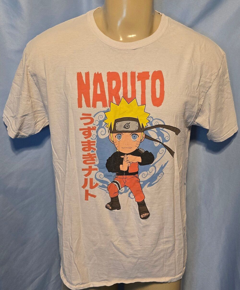 Naruto Shippuden Men's Short Sleeve Graphic Tee